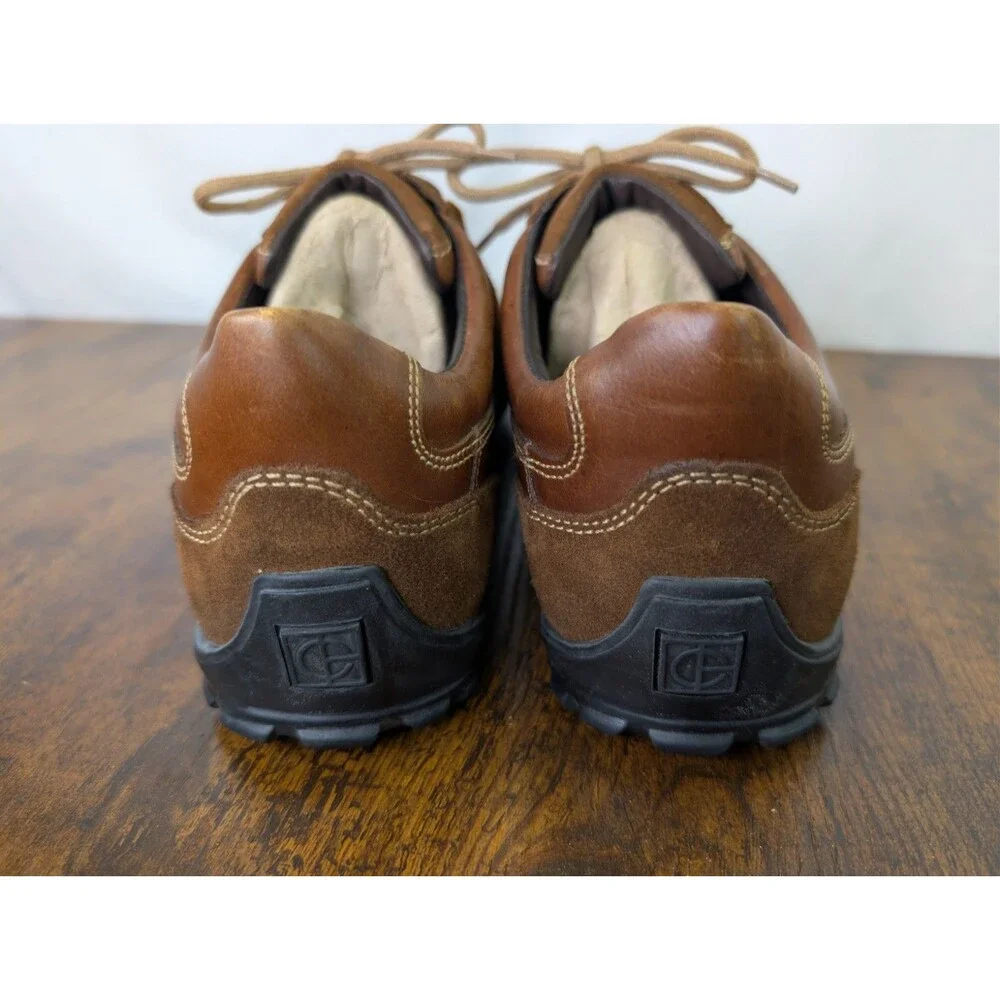 Cole Haan Suede Leather Lace Up Sneakers Shoes Size 10M
